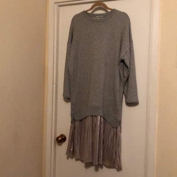 Zara combo sweatshirt dress - Picture 3 of 6